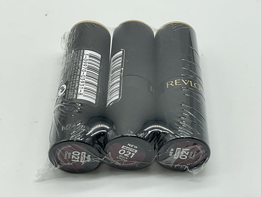 3 PACK - Revlon Super Lustrous The Luscious Mattes Lipstick - 021 Black Cherry