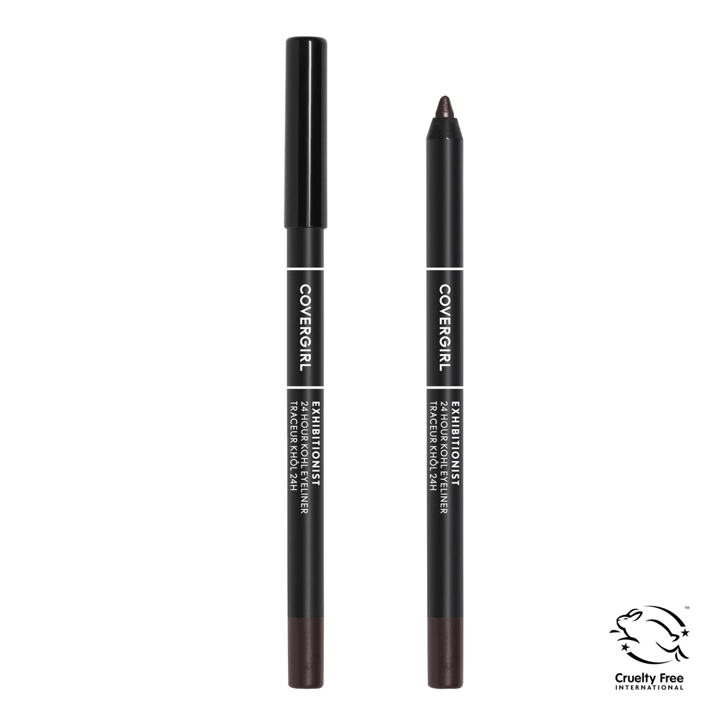 2 PACK - Covergirl Exhibitionist 24-Hour Kohl Eyeliner - 300 Rich Brown