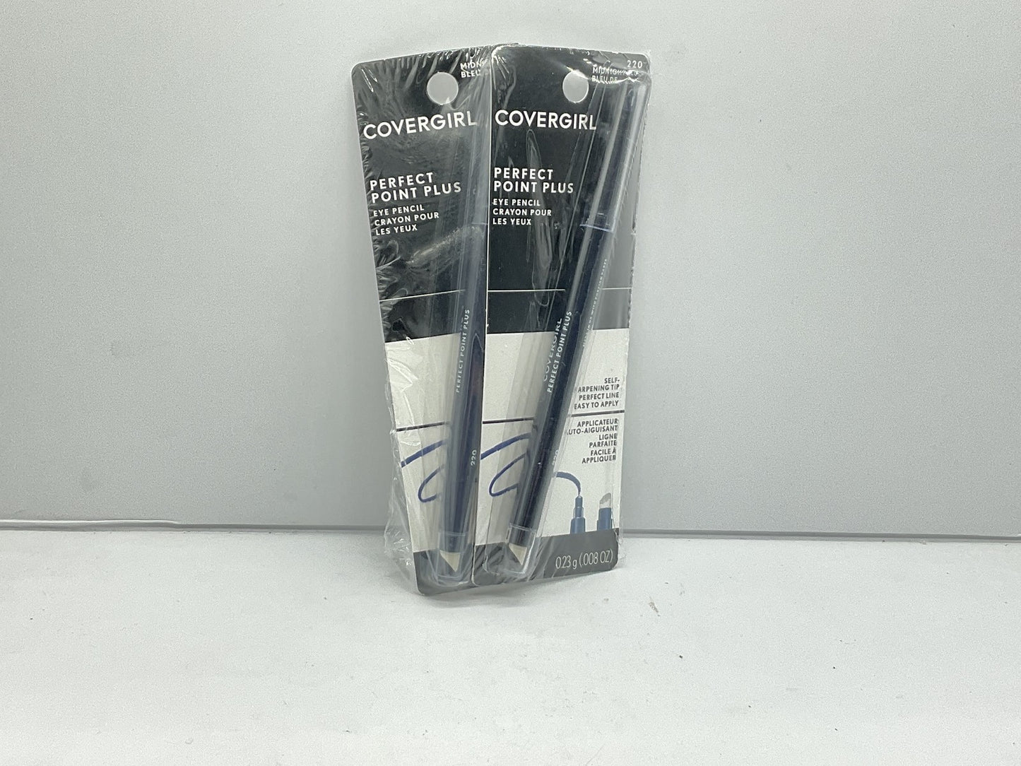 2 PACK - Covergirl Perfect Point Plus Eyeliner 0.008oz - 220 Midnight Blue