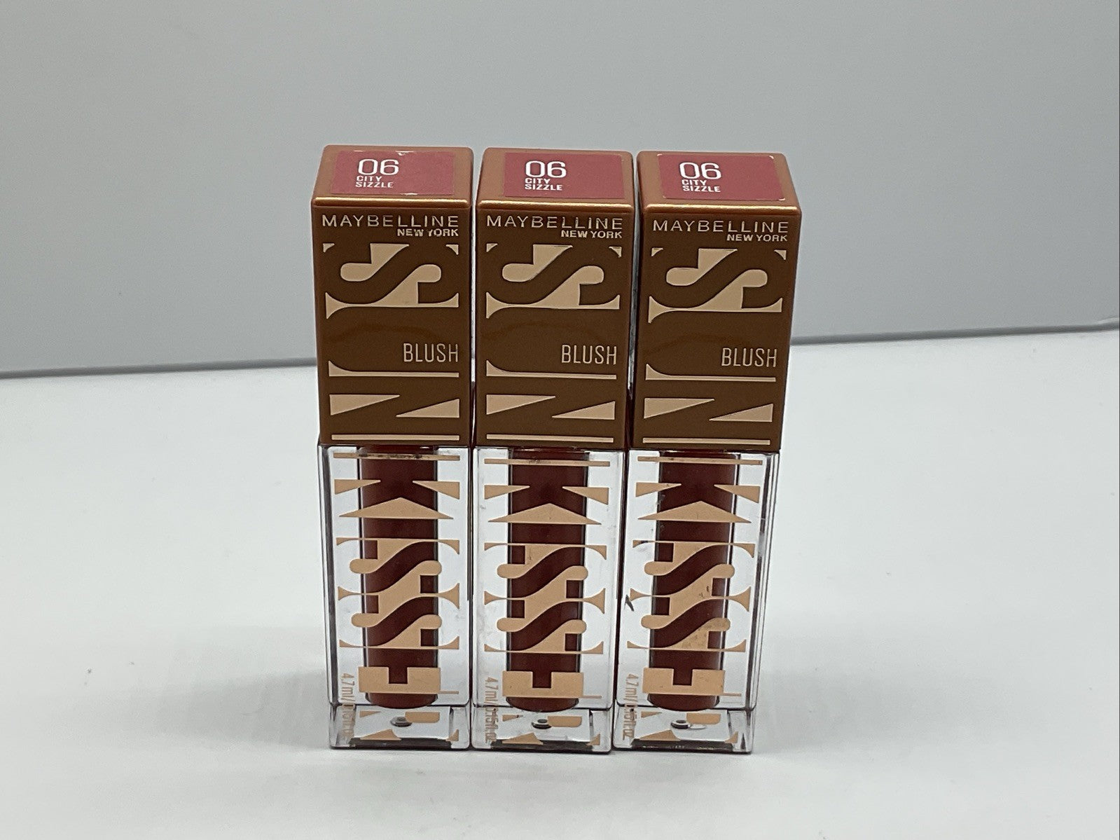 (2) Maybelline Sunkisser Liquid Blush & Bronzer - 06 City Sizzle - Set Of 3