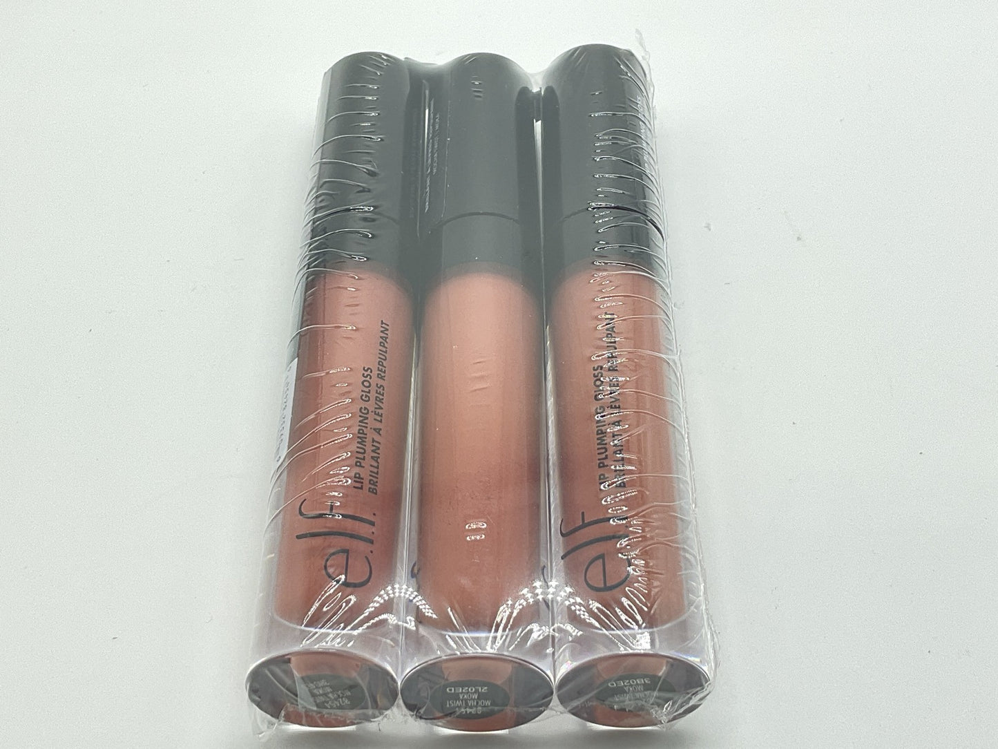 3 PACK - e.l.f. Lip Plumping Gloss - Mocha Twist