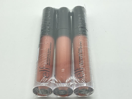3 PACK - e.l.f. Lip Plumping Gloss - Mocha Twist