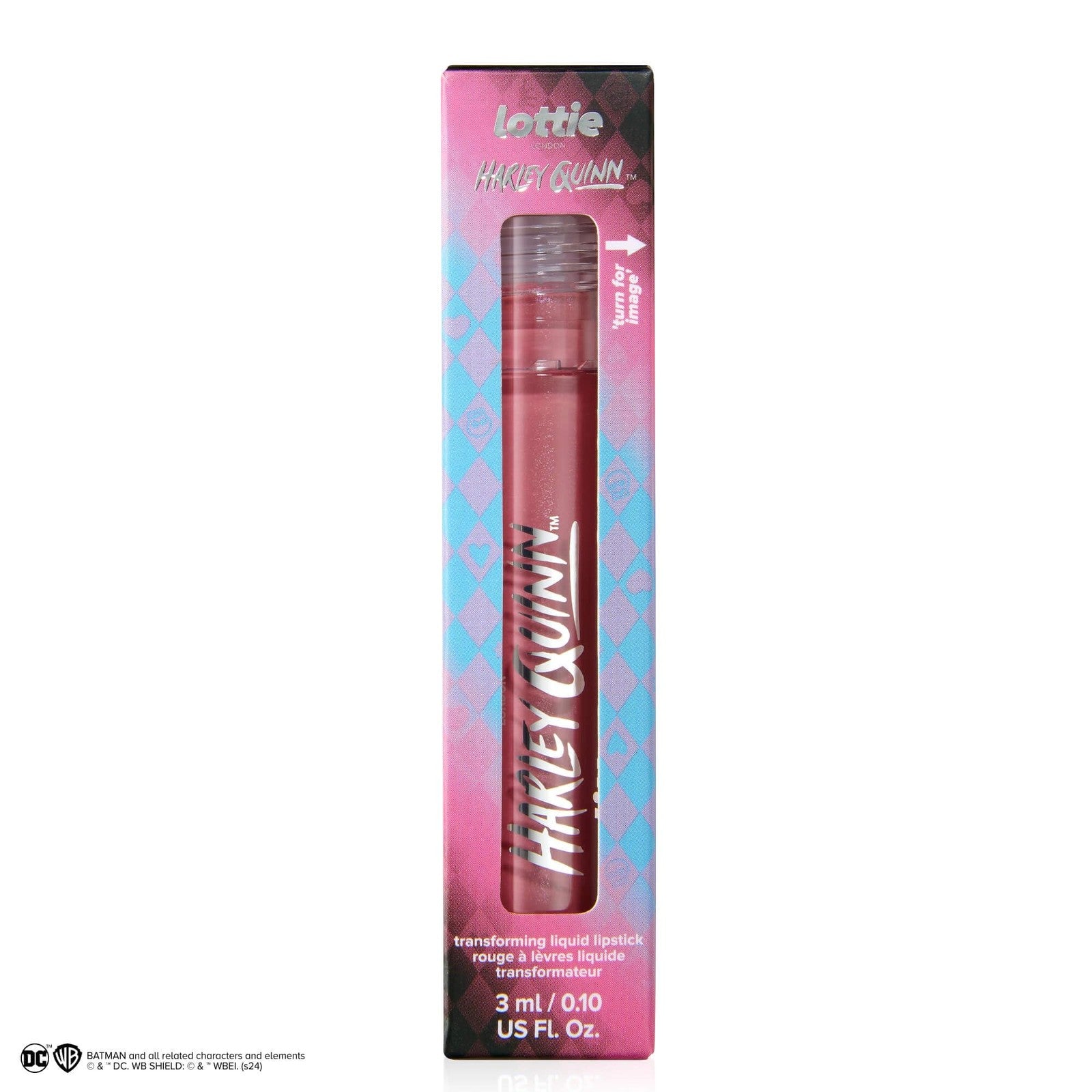 Lottie London Transforming Liquid Lipstick Wanted - Nude Pink