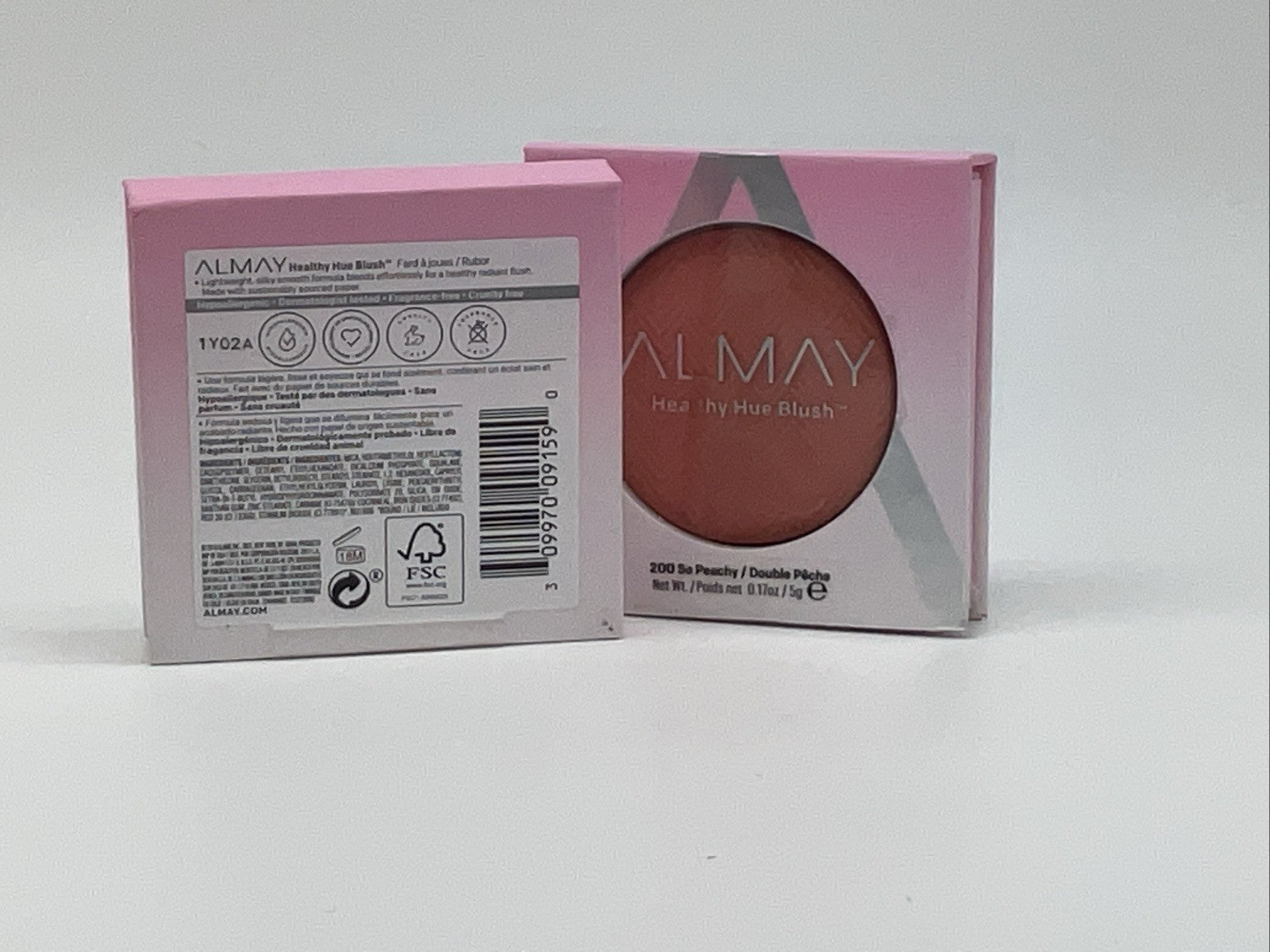 ALMAY Healthy Hue Blush So Peachy 200 - New - Sealed - Lot Of 2