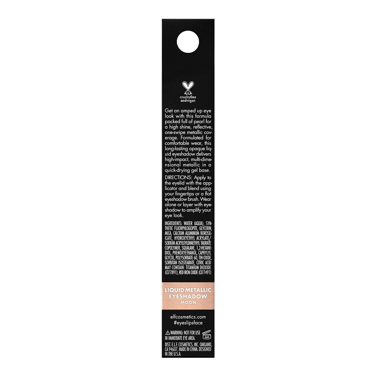 E.L.F 3 Pack Liquid Metallic Eyeshadow Moon B-82985