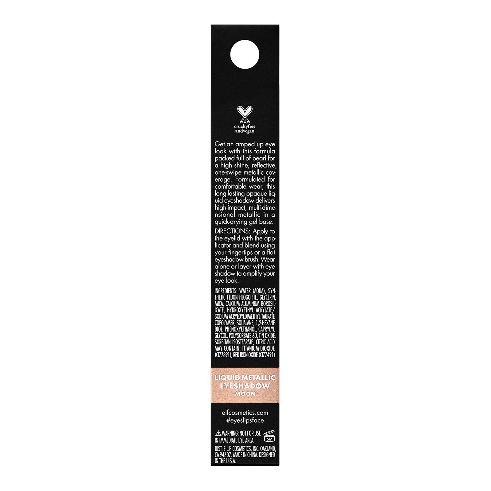 E.L.F 3 Pack Liquid Metallic Eyeshadow Moon B-82985