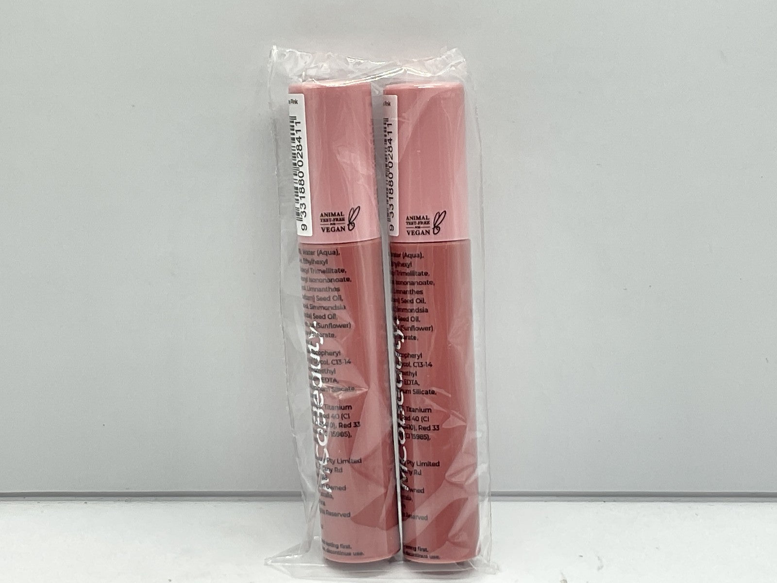 2 PACK - Mcobeauty Dream Lip Tint Hydrating Gel True Pink