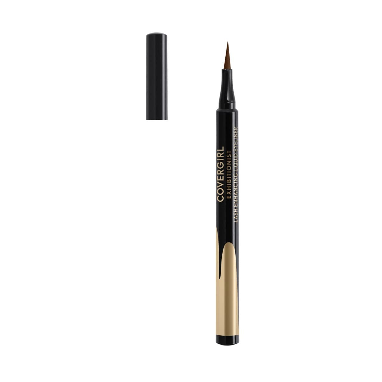 3 PACK - Covergirl Exhibitionist Lash Enhancing Eyeliner - 300 Rich Brown