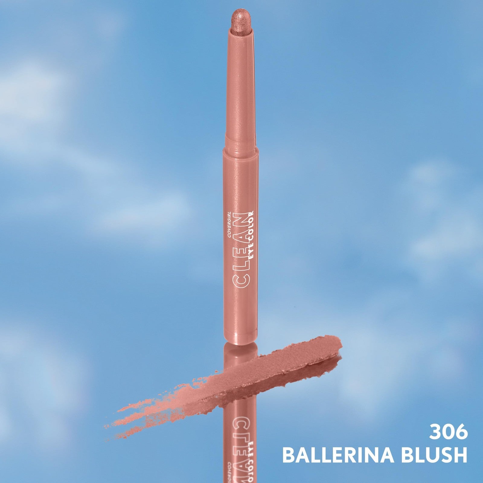 Covergirl Clean Eye Color Eyeshadow Stick - #306 Ballerina Blush 