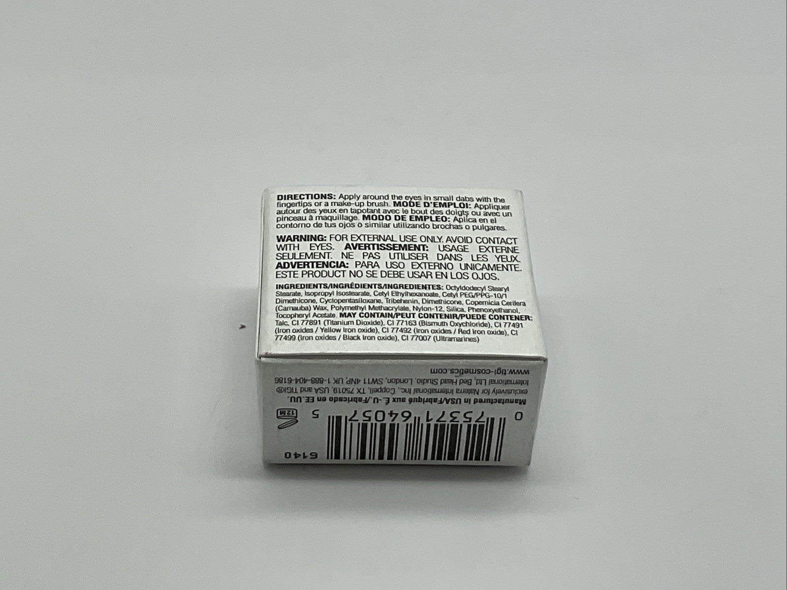 TIGI Creme Concealer Professional Cosmetics 0.06oz - Dark