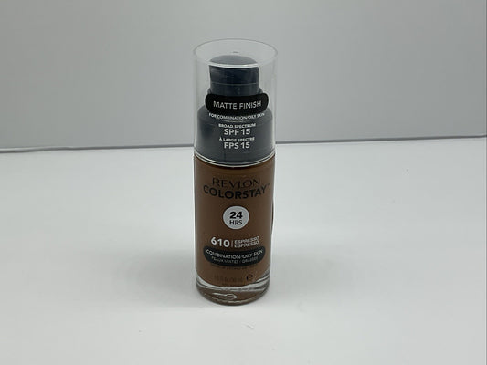 Revlon ColorStay 24hr Oily LongWear Foundation - 610 Espresso - Single