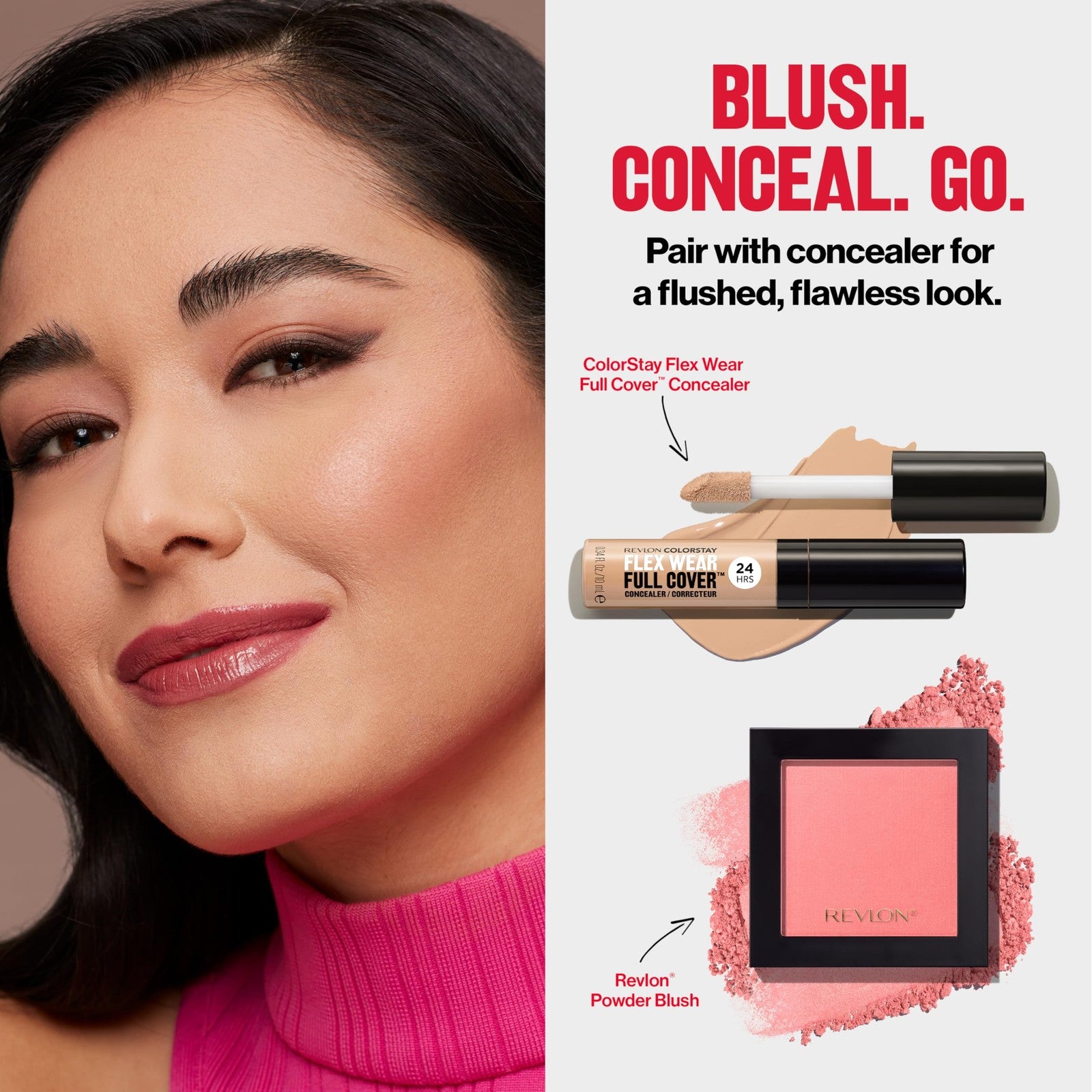 Revlon Powder Blush - 20 Ravishing Rose 