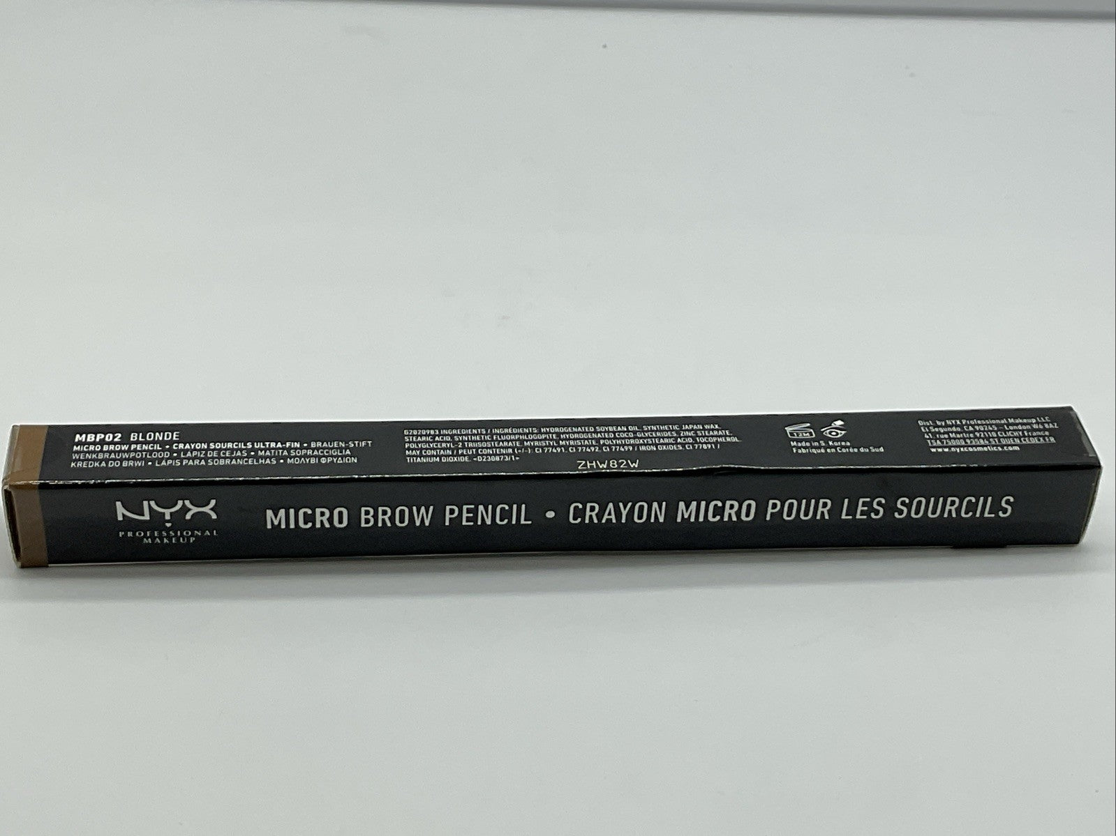 NYX Professional Makeup Micro Brow Eyebrow Pencil - MBP02 Blonde