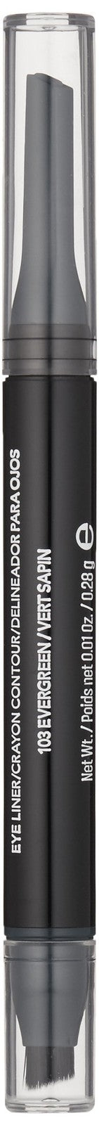 4 PACK - Revlon-Colorstay 2-in-1 Angled Kajal Eyeliner- 103 Evergreen