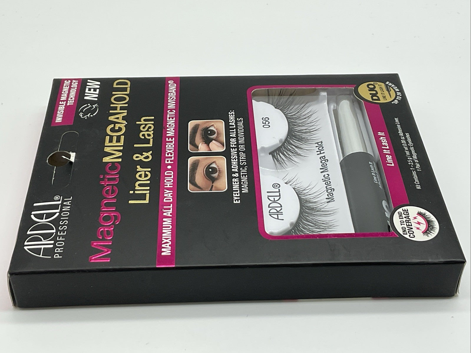 False Eyelashes Ardell Magnetic Megahold Invisiband Liner & Lash - 056