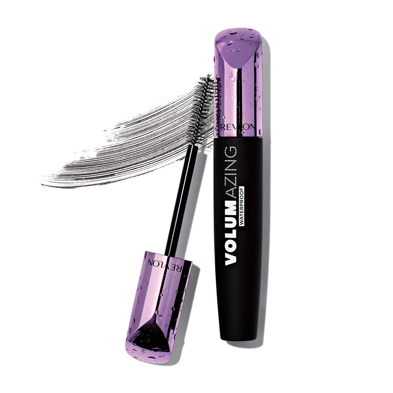 3 PACK - Revlon Volumazing Waterproof Mascara Oversized Brush 951 BLACKEST BLACK