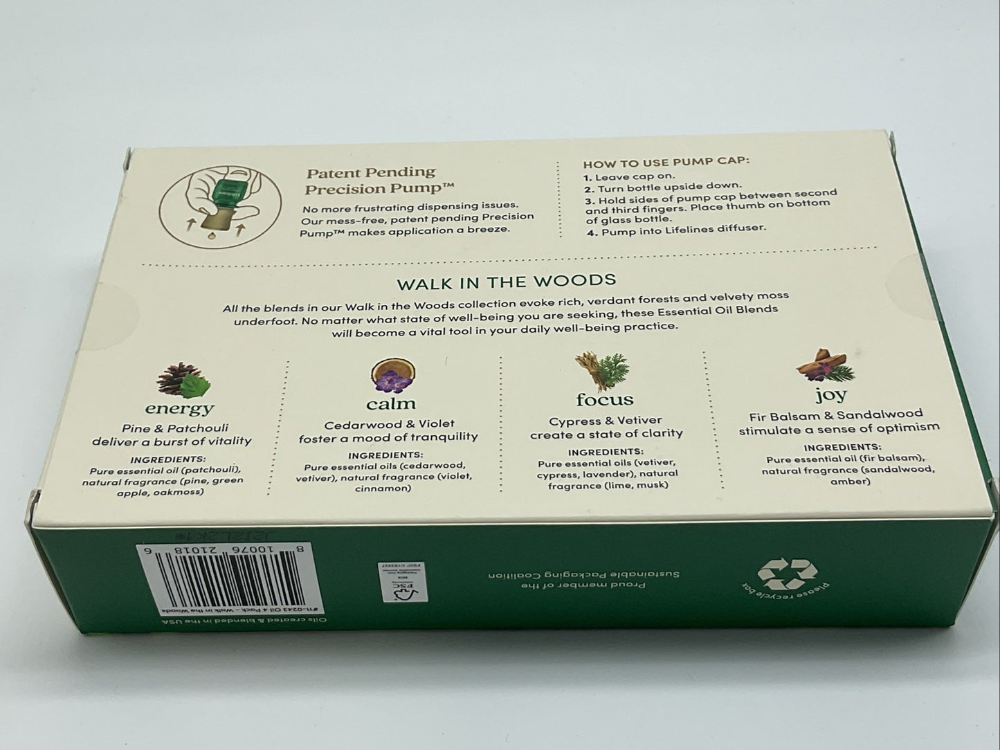 Lifelines Essential Oil Blend 4 Pack - Walk in The Woods