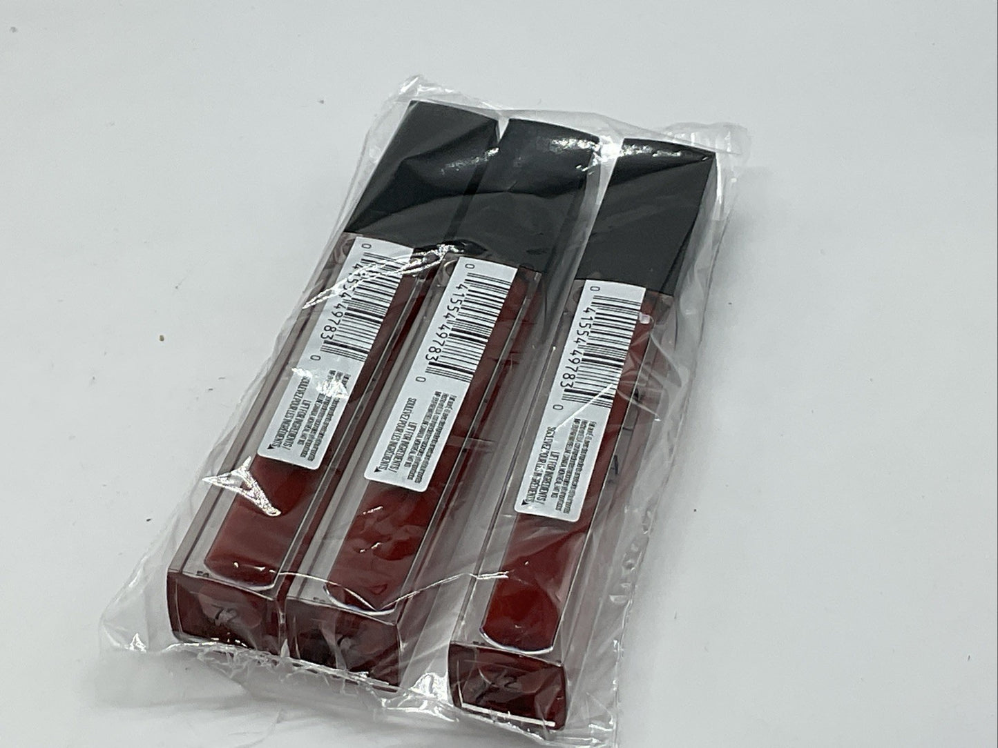 Maybelline NEW YORK Vivid Hot Lacquer Lip Gloss -  Classic 72  - Lot of 3