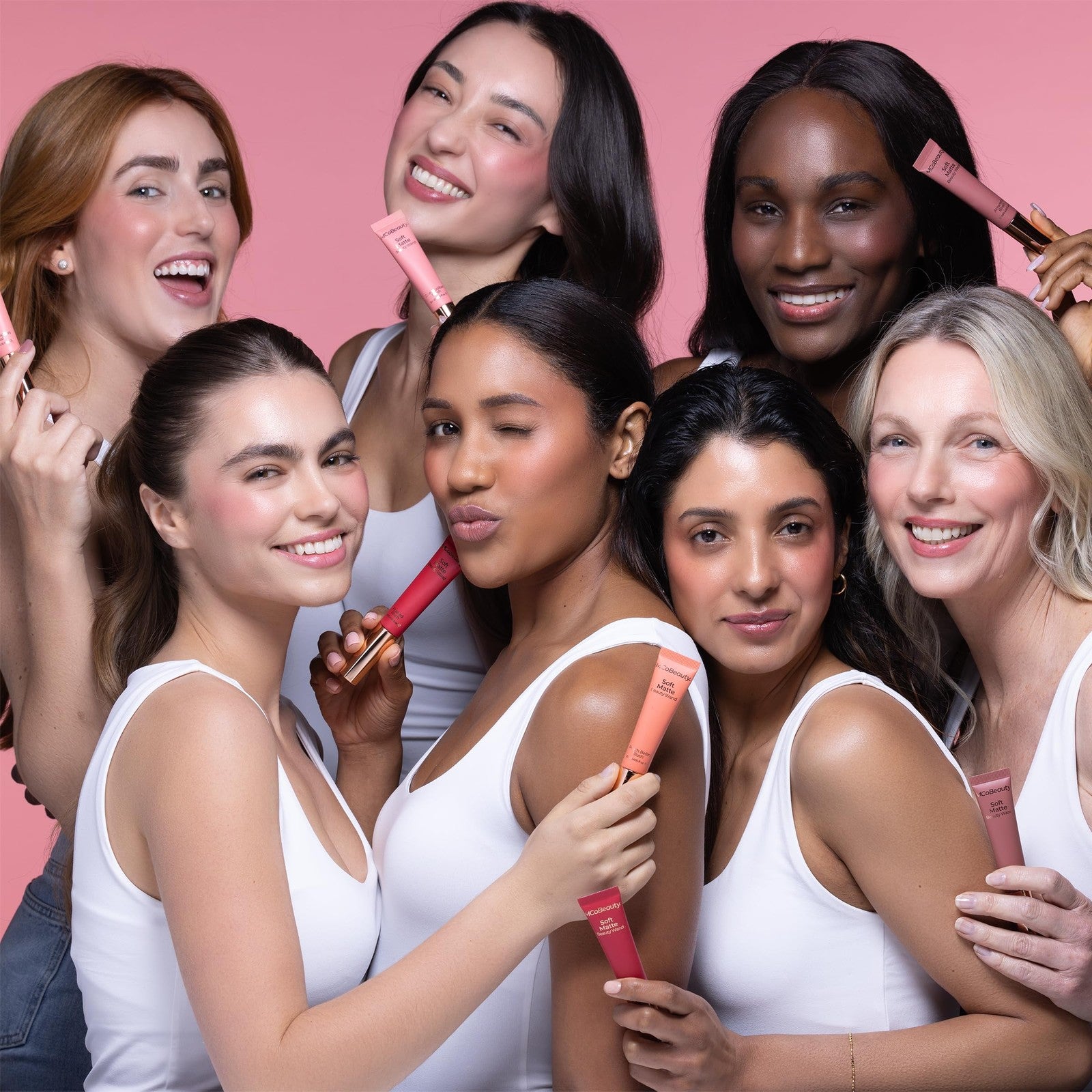 MCoBeauty Soft Matte Beauty Wand - MCW413 Peach Bellini Blush