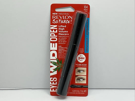 Revlon So Fierce! Eyes Wide Open Waterproof Mascara- 104 Black - Single