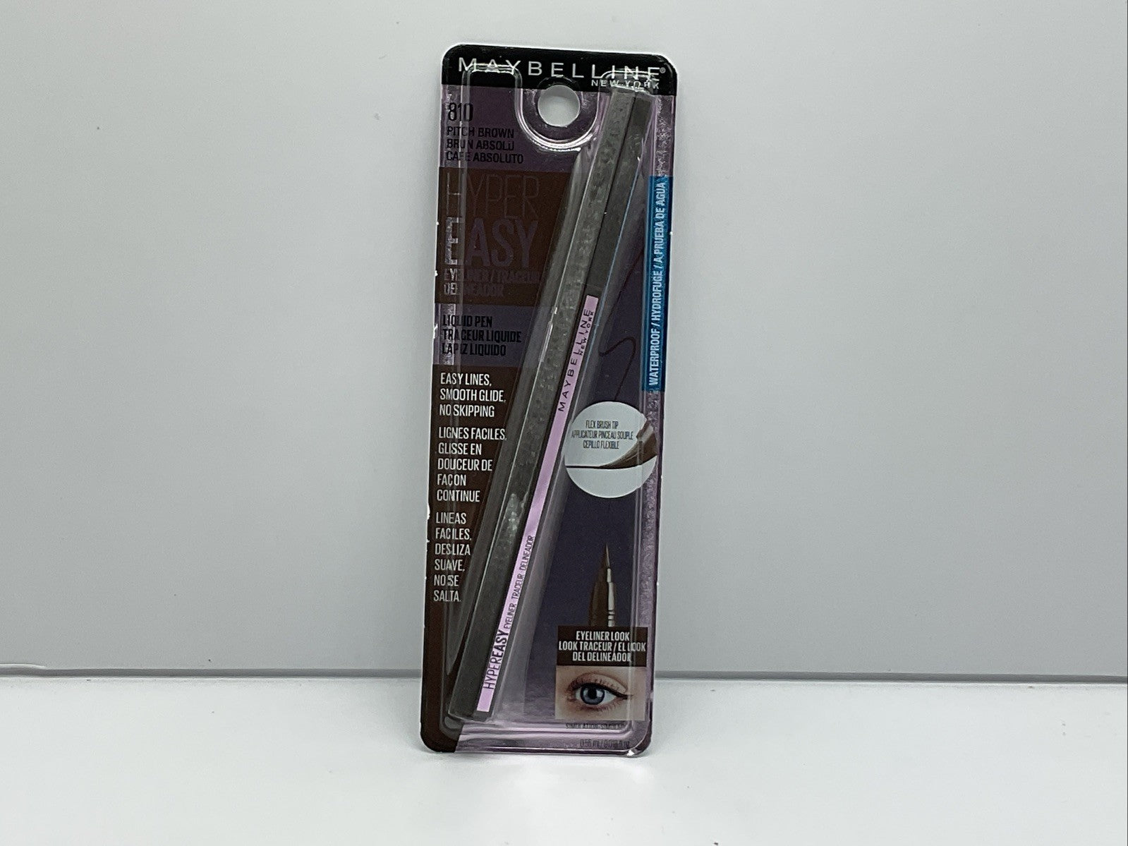MaybellineHyper Easy Liquid Pen Eyeliner - 810 Pitch Brown -