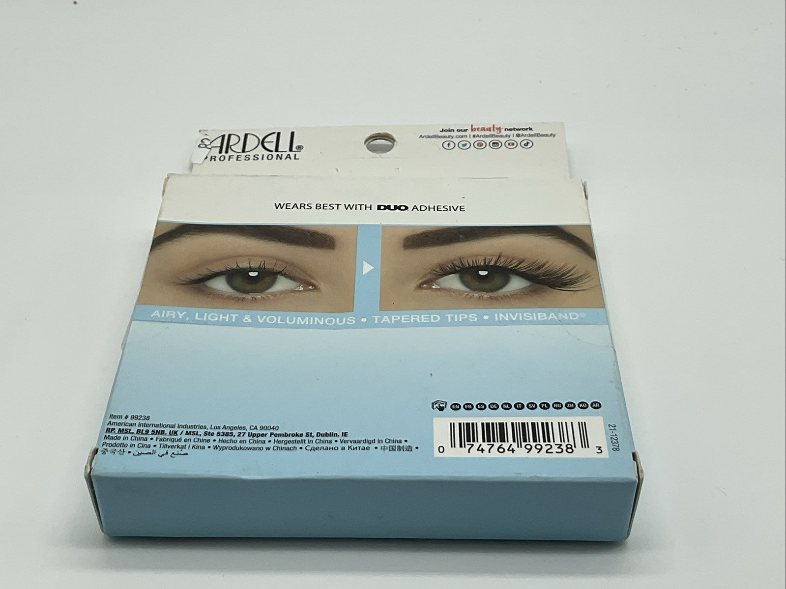 Ardell Lashes Light As Air 4 Pairs Weightless Lashes - 523