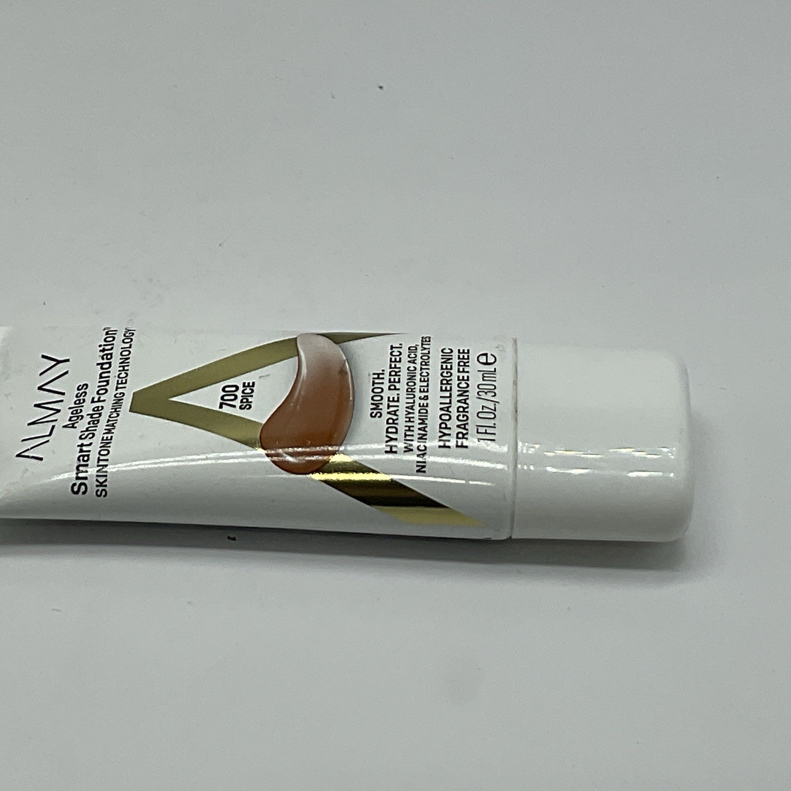 Almay Ageless Smart Shade Liquid Foundation Makeup - 700 Spice - Single