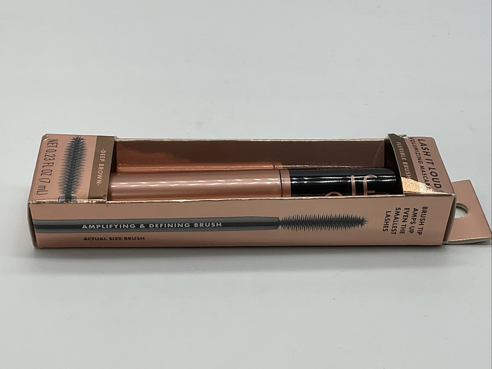 e.l.f. Lash It Loud Mascara  Mega Volume Lashes - 82481 Deep Brown