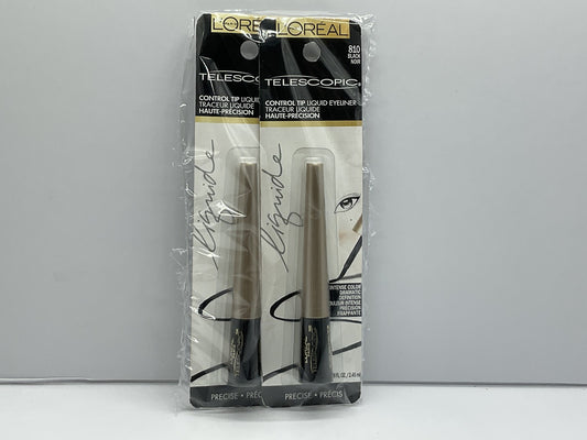 2 Pack - L'Oreal Paris Telescopic Liquid Eyeliner 810 Black