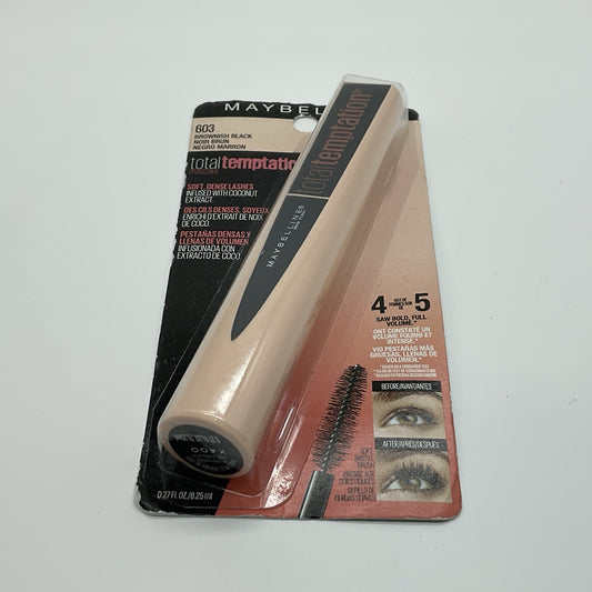 Maybelline Total Temptation Washable Mascara - 603 Brownish Black
