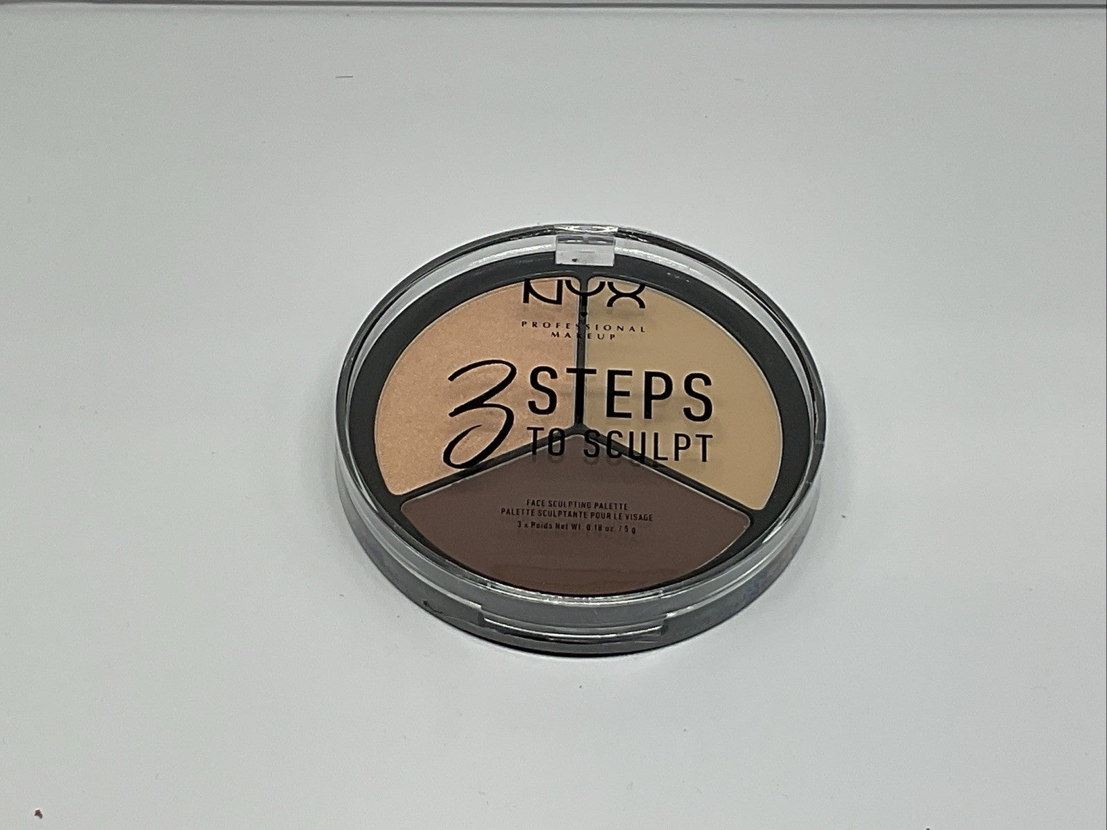 NYX Professional Makeup 3 Steps to Sculpt Face Sculpting Palette MEDIUM - Single