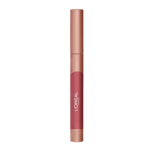 L'Oreal Paris Matte Lip Crayon 501 Strawberry Glaze 0.04 oz Lasting Wear