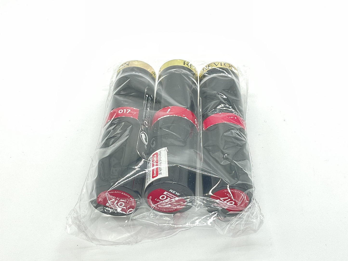 3 PACK - Revlon Super Lustrous Glass Shine Lipstick - 017 Love Is On