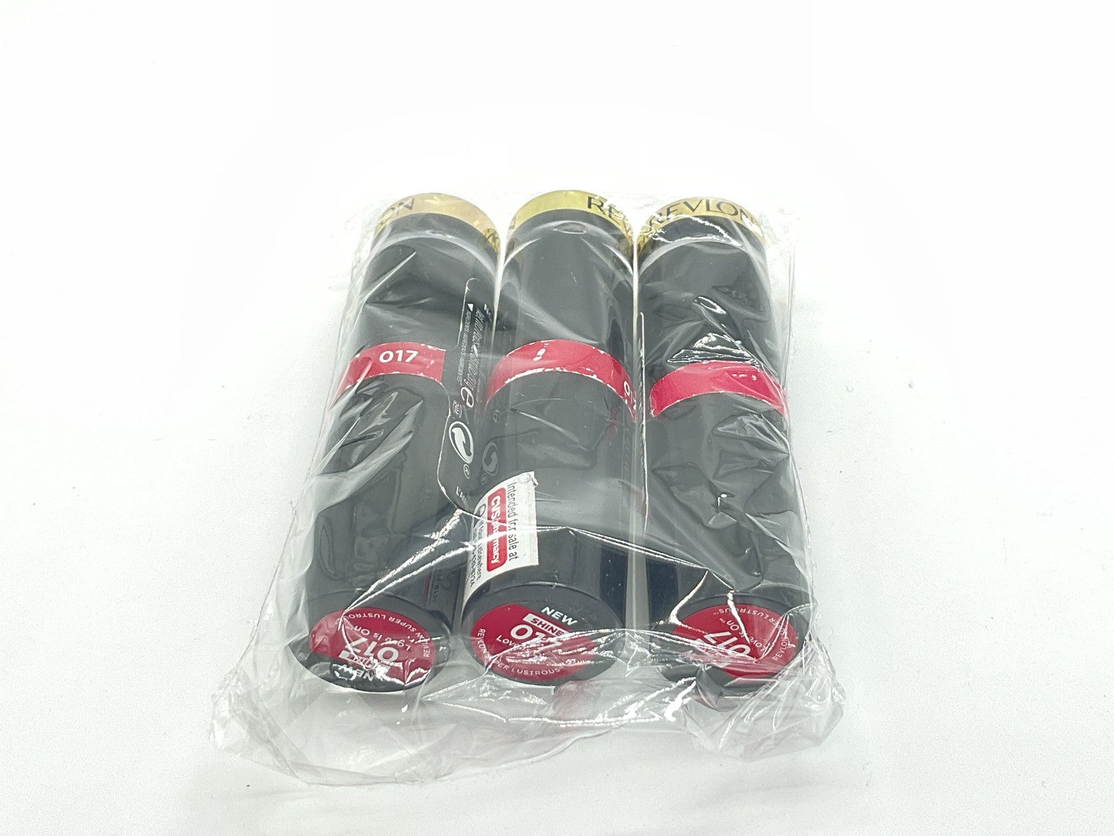3 PACK - Revlon Super Lustrous Glass Shine Lipstick - 017 Love Is On