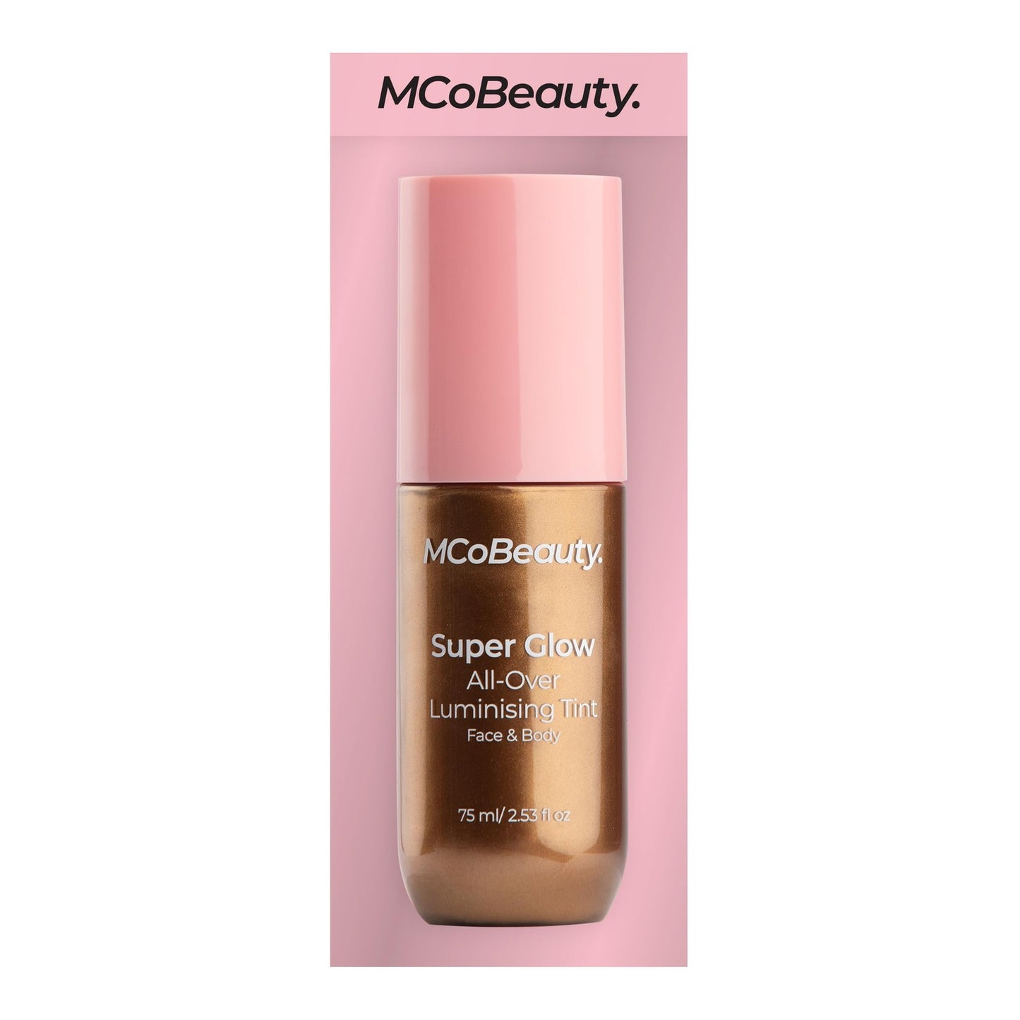 MCoBeauty Super Glow All-Over Luminising Tint Face and Body 75 ml 2.53 Fl oz