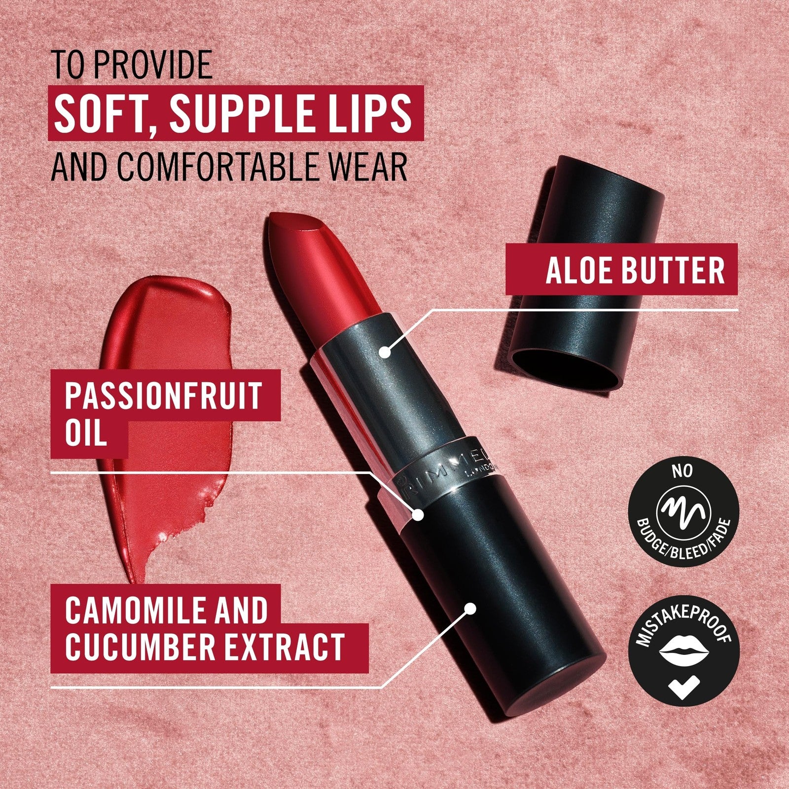Rimmel Lasting Finish Lipstick - 901 Gold Shimmer
