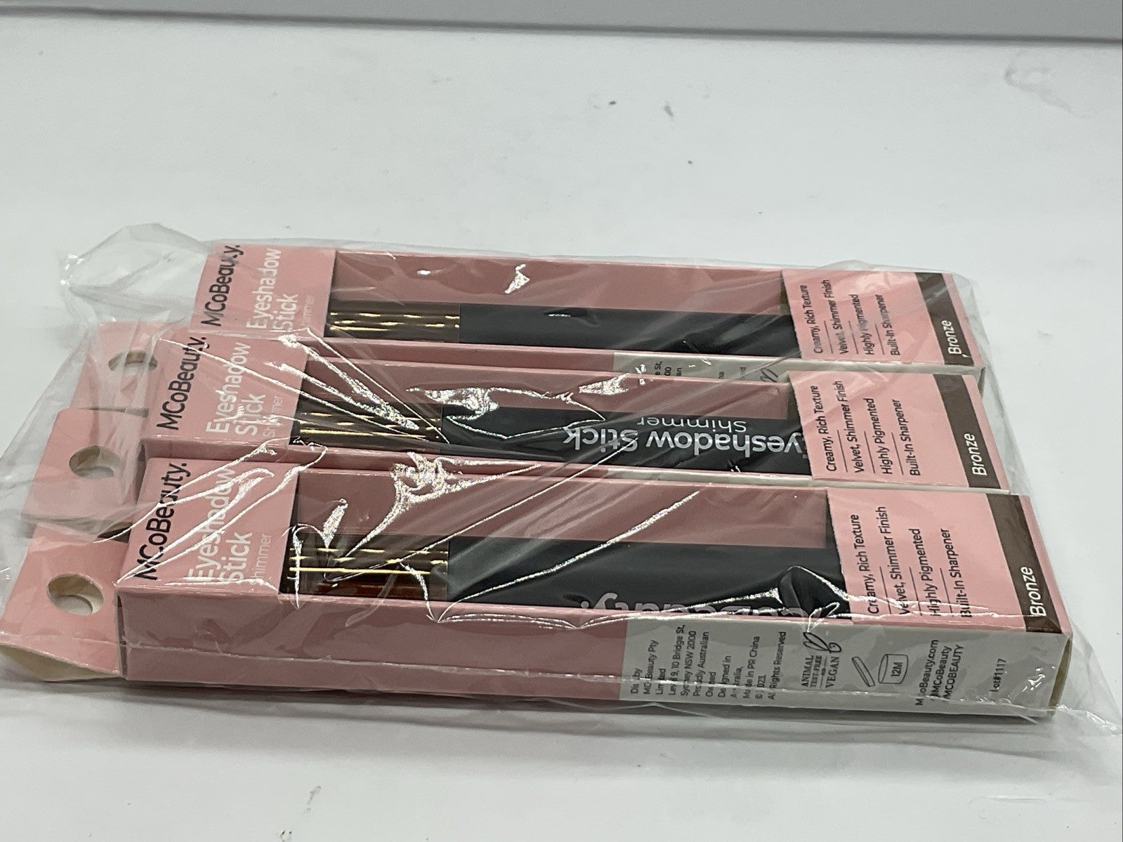 3 PACK - MCoBeauty Eyeshadow Stick - Bronze
