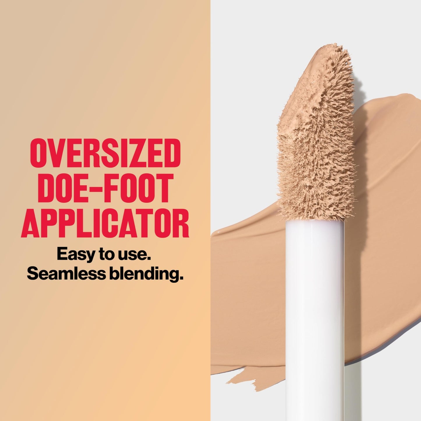 Revlon ColorStay Flex Wear, Full Cover Non-Creasing Concealer, Infused with Hyal