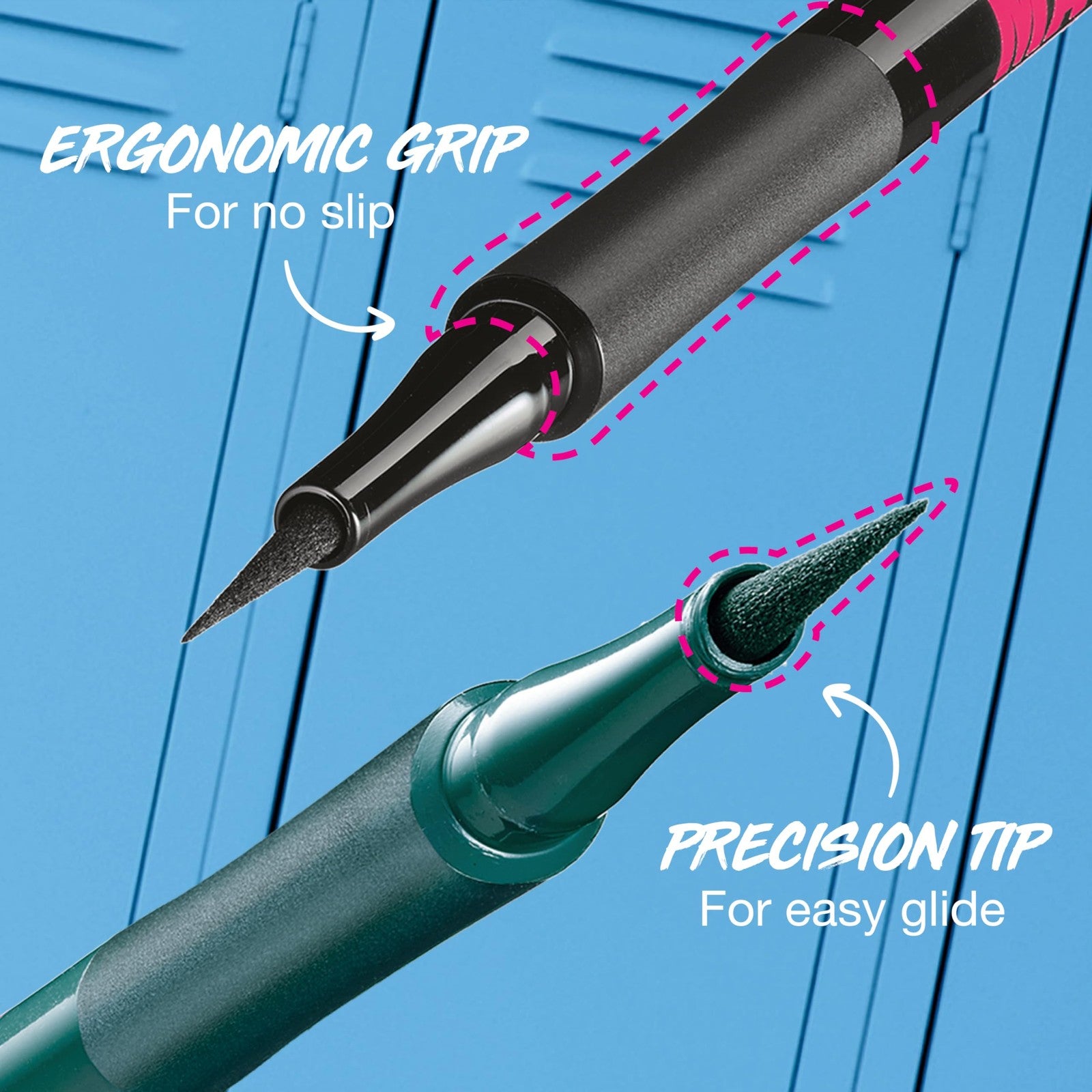 2 Pack - Maybelline Master Precise Liquid Eyeliner 310 Matte Black