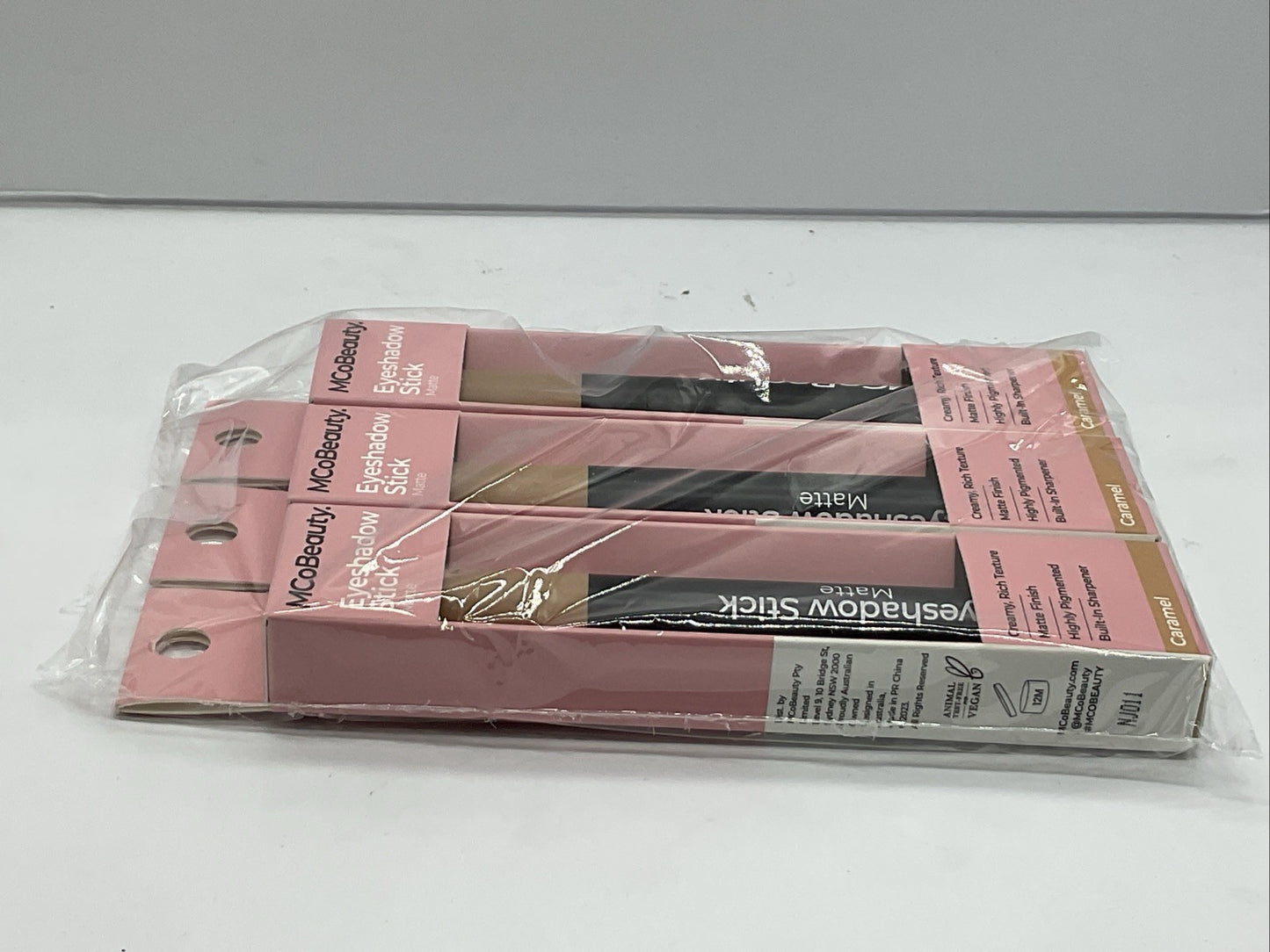 3 PACK - MCoBeauty Eyeshadow Stick - Caramel