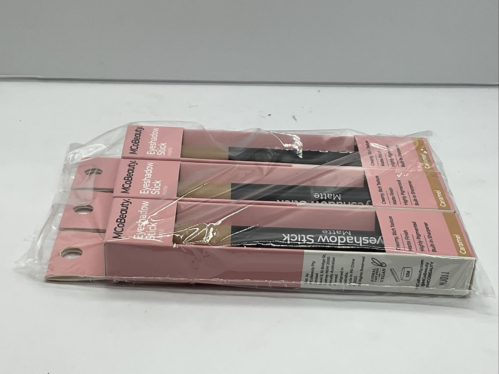 3 PACK - MCoBeauty Eyeshadow Stick - Caramel