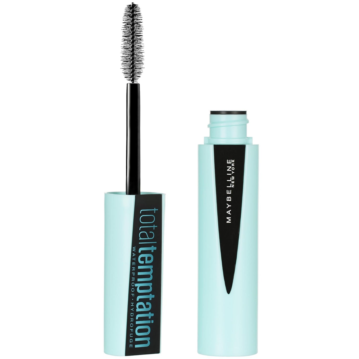 3 PACK - Maybelline Makeup Total Temptation Waterproof Mascara, 604 Very Black