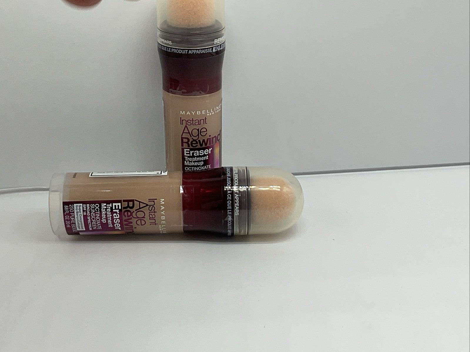 Maybelline Instant AgeRewind Eraser Treatment Makeup - 250 Pure Beige - Lot Of 2