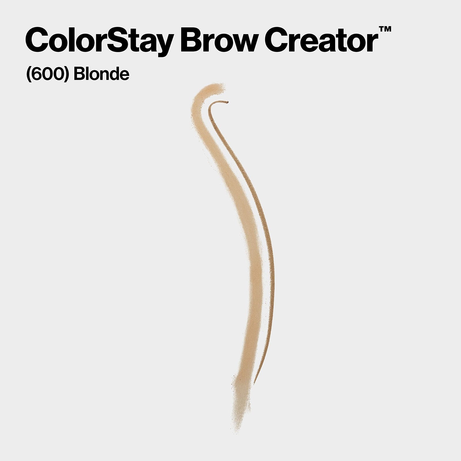 2 PACK - Revlon ColorStay Brow Creator Micro Tip - 600 Blonde