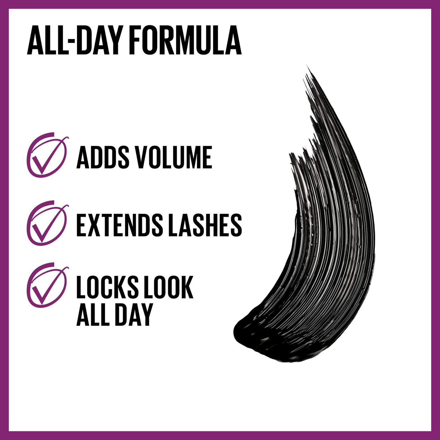 2 PACK - Maybelline The Falsies Lash Lift Waterproof Mascara 203 Brownish Black