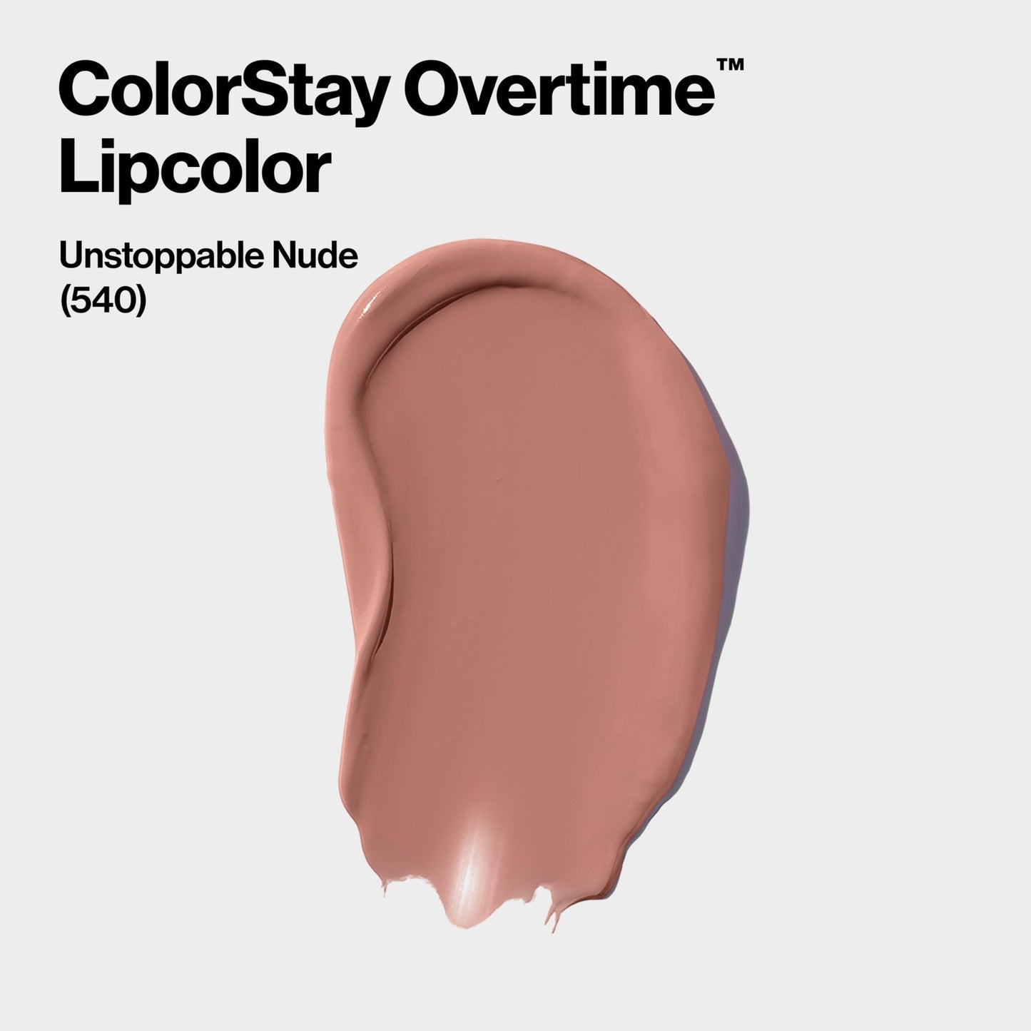 2 PACK - Revlon Colorstay Overtime 16hr Lipcolor - 540 Unstoppable Nude