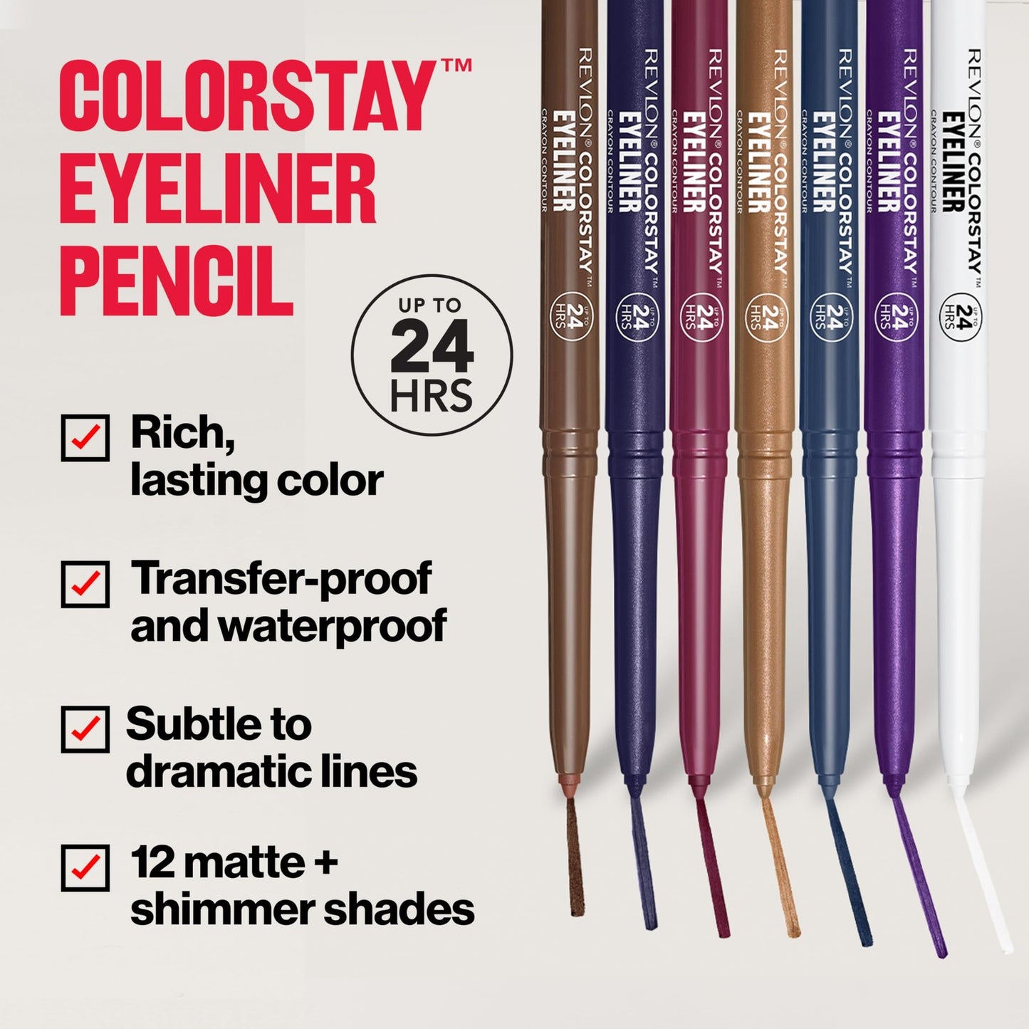 Revlon Waterproof ColorStay EyeLiner Pencil 0.01 oz - 205 Sapphire 