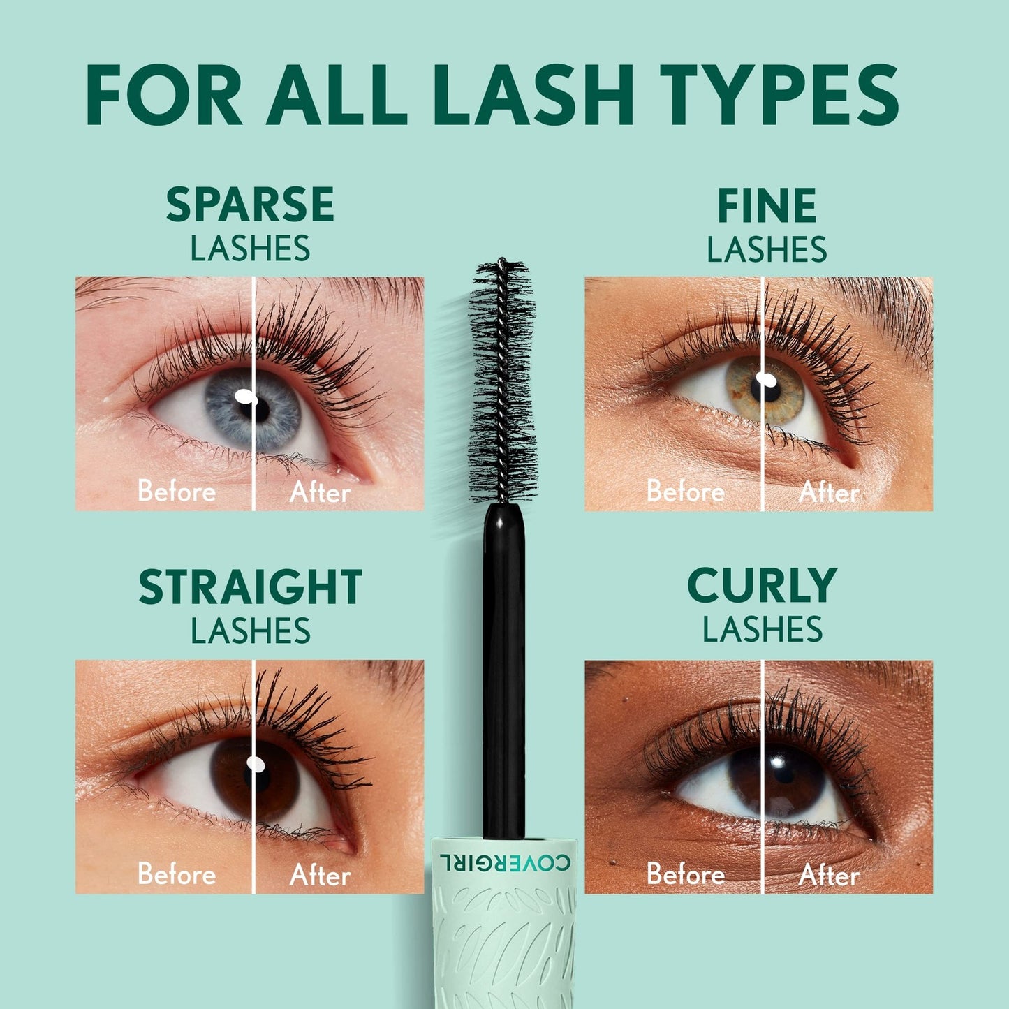2 PACK - Covergirl Lash Blast Cleantopia Mascara - 800 Extreme Black 