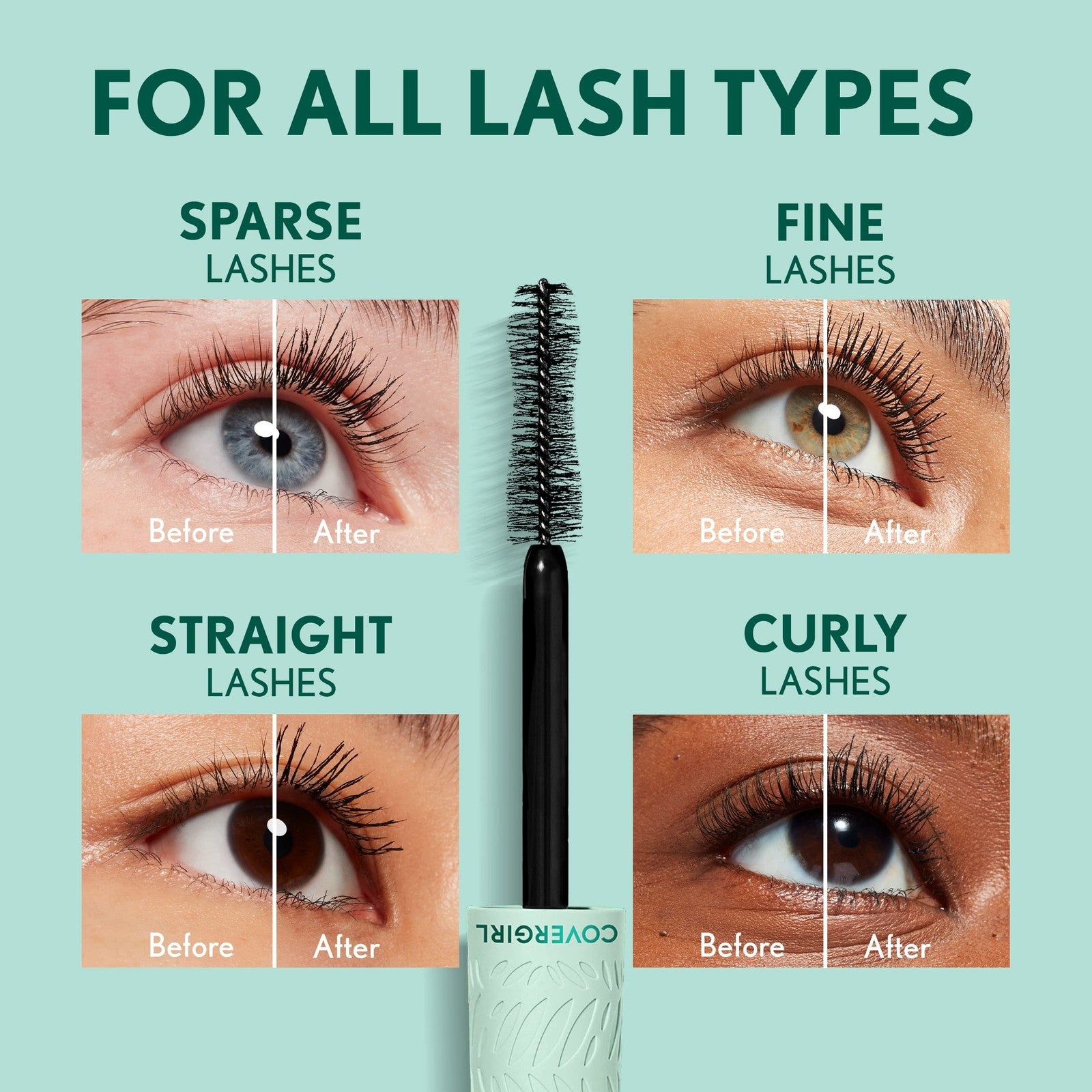 2 PACK - Covergirl Lash Blast Cleantopia Mascara - 800 Extreme Black 