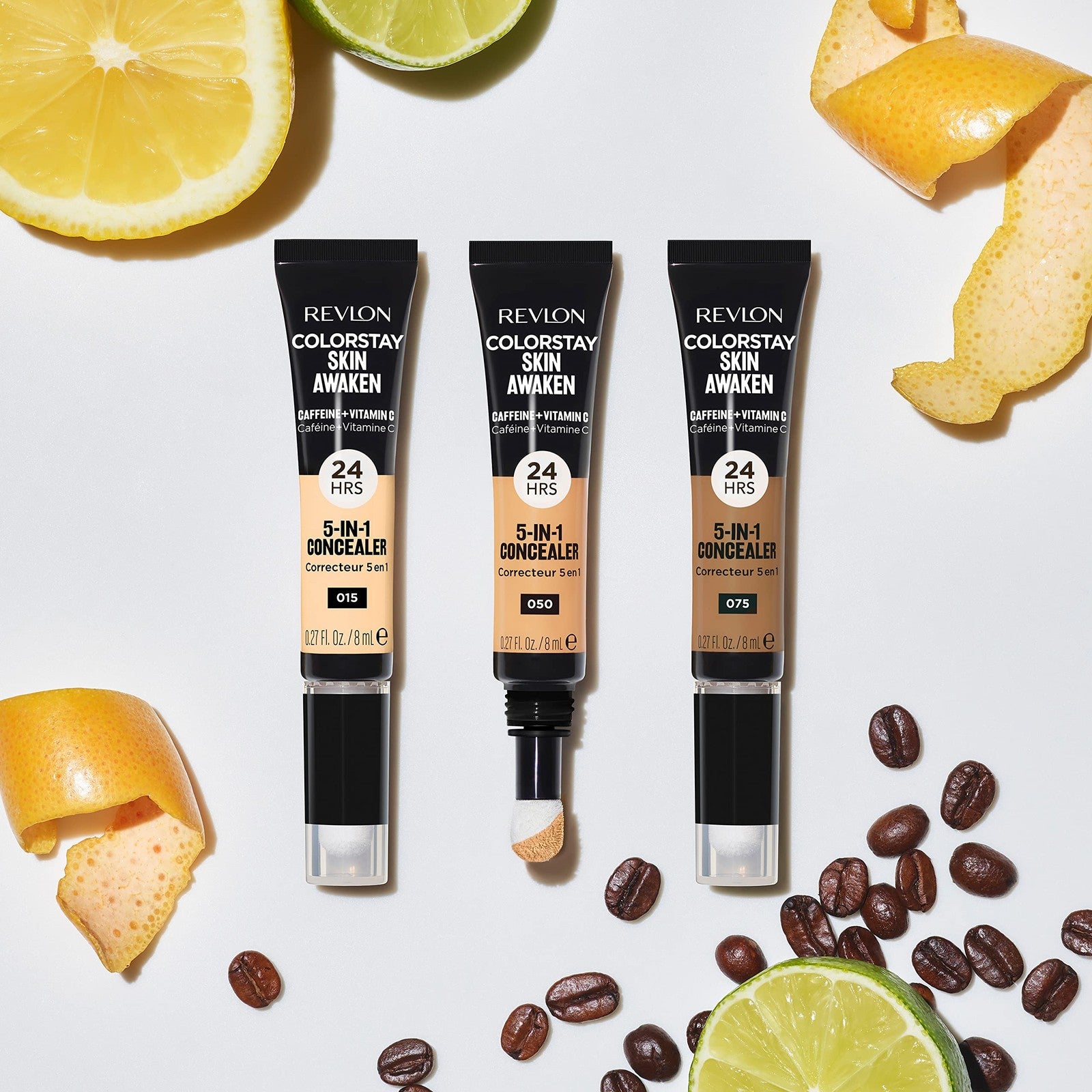 3 Pack - Revlon ColorStay 5-in-1 Concealer, 003 Cool Ivory